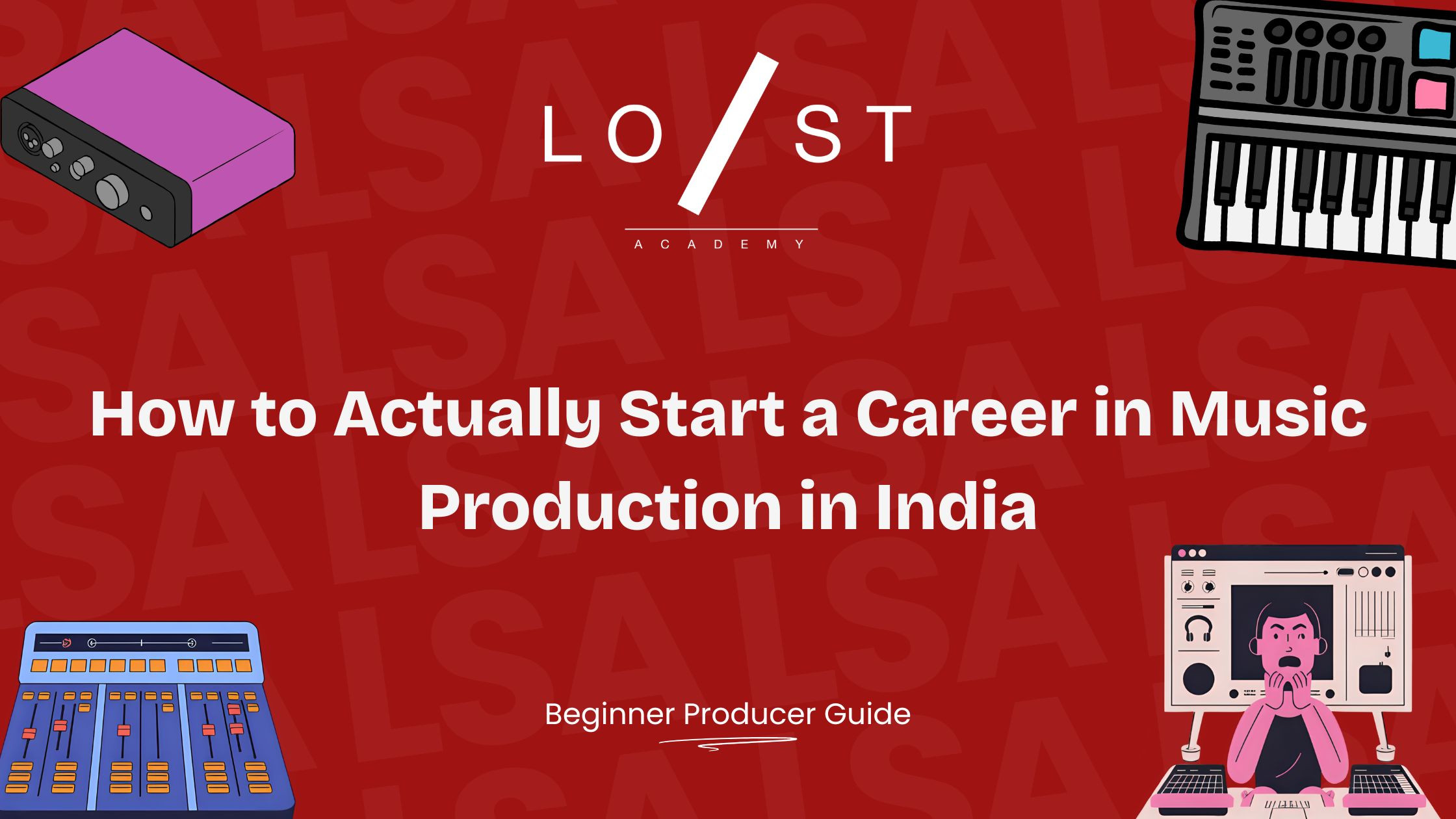 How to actually start a career in music production in India
