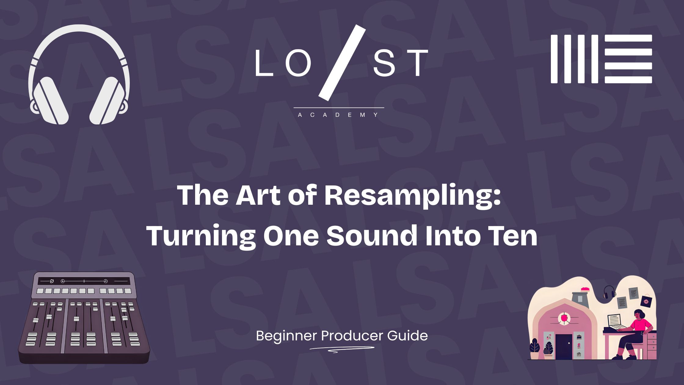 The art of resampling: Turning one sound into ten