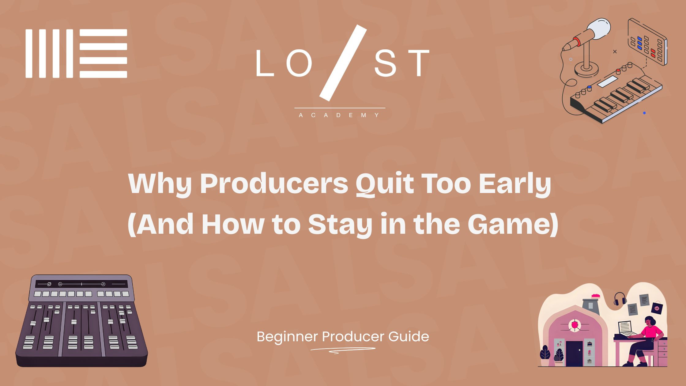 Why producers quit too early (and how to stay in the game)