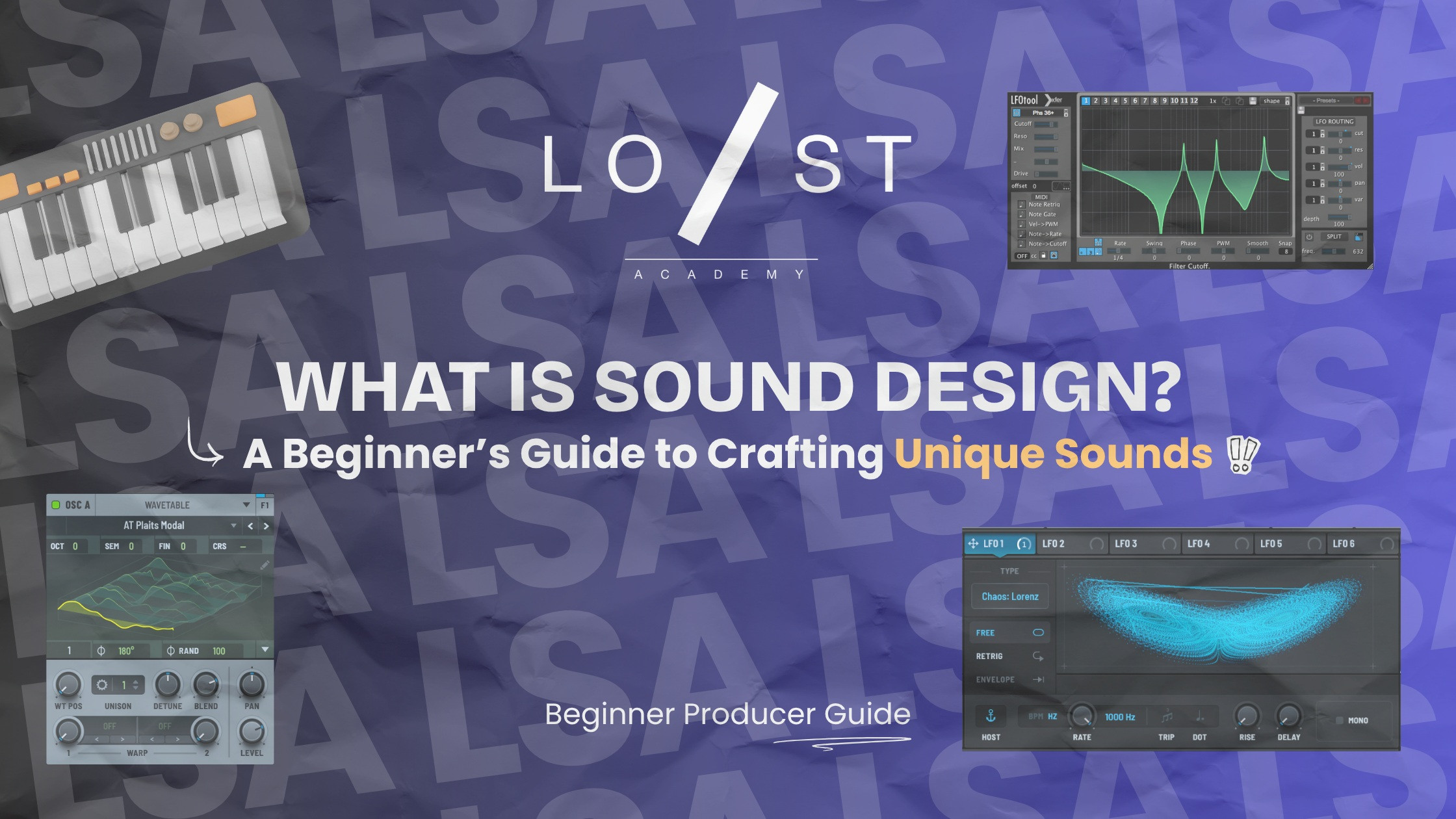 What Is Sound Design? A Beginner’s Guide to Crafting Unique Sounds